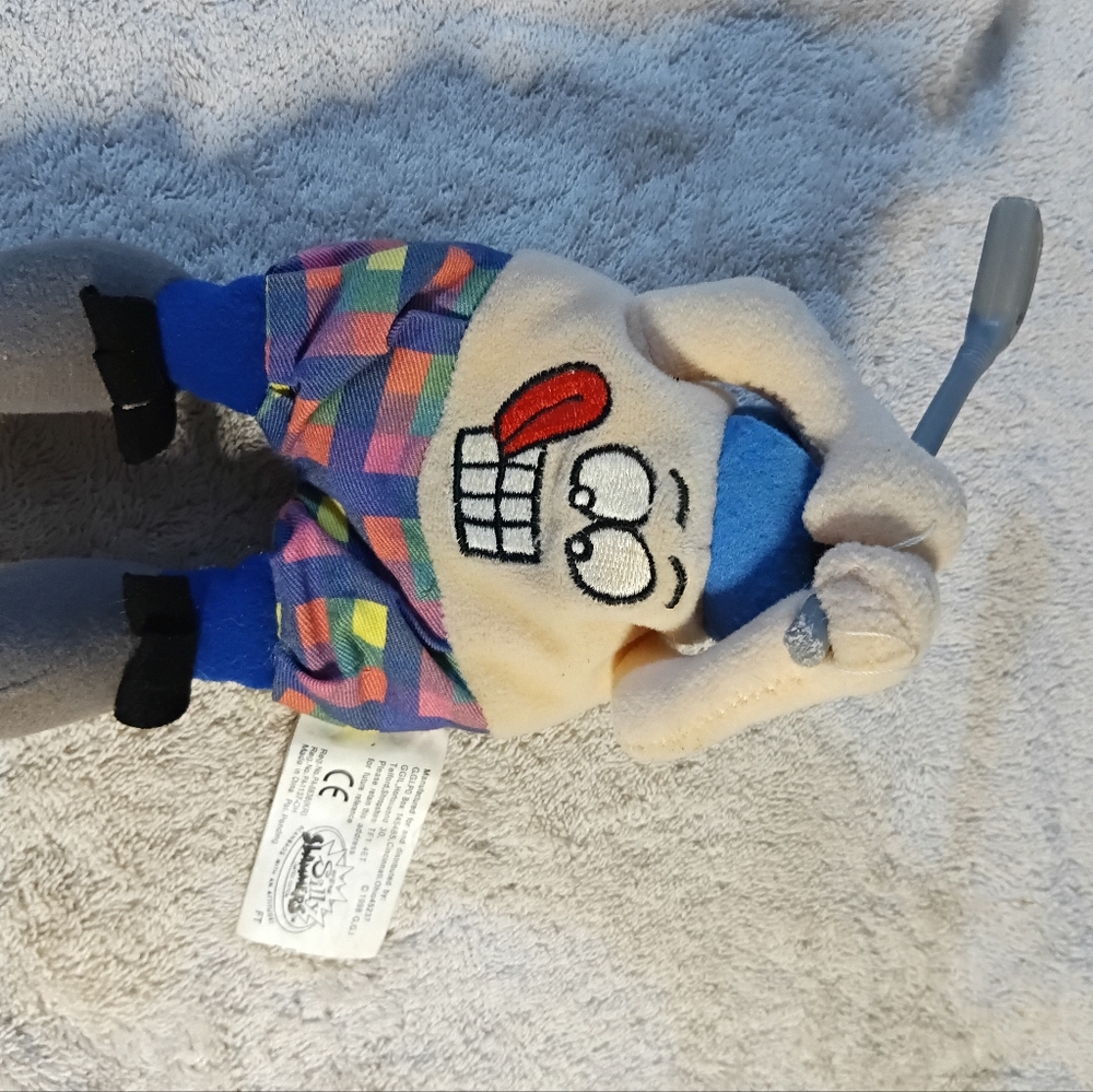 Vintage 1998 Silly Slammers McDivitt Plush Golfer LRare Silly Slammers design